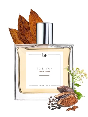 Image of EM5 Tob Van EDP Unisex Perfume | Spray for Men & Women | Strong & Lasting | Day & Night Fragrance | Tobacco Vanilla Warm Spicy | Gift for Him /Her | 50 ml
