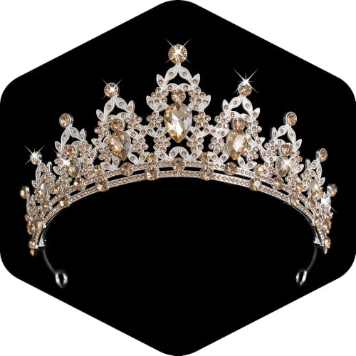 Kamirola Crystal Bridal Tiaras Crowns for Women Wedding & Birthday