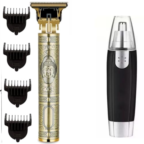 Aparador de Pelos do Nariz, Pilha/ Barbeador El&eacute;trico Masculino &ndash; M&aacute;quina de Cortar...