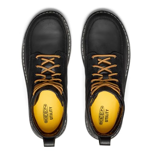 Image of KEEN Utility Men's San Jose 6 inch Alloy Toe Waterproof Wedge Work Boots
