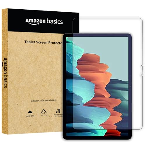 Amazon Basics Tempered Glass Screen Protector for Samsung Galaxy Tab S9 FE/Tab S9 / S8 / S7 11 inch Tempered Glass Screen Guard for Samsung S9 FE 10.9 inch / S9 / S8 / S7 11 inch Tablet (B0CWFDDC8B) Amazon Price History, Amazon Price Tracker