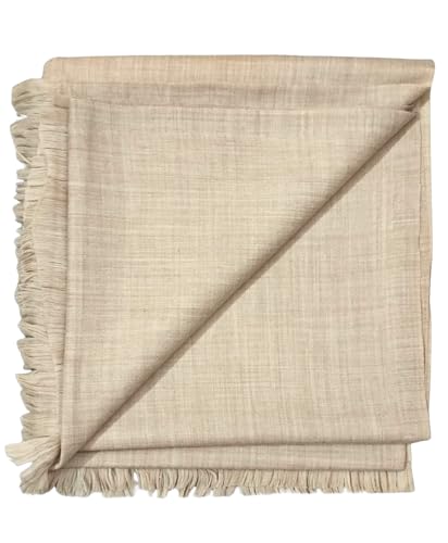 Image of Arvore Bunkaar 100% Pure Wool Men's Soft Lohi /Shawl | Shawl (54 inch X 110 inch)