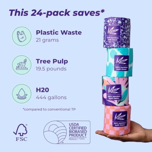 Papel higiénico para pieles sensibles hipoalergénico y biodegradable Bim Bam Boo 4