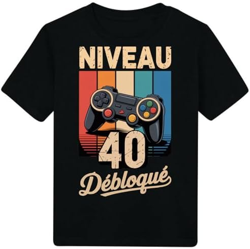Tee Shirt idée Cadeau Rigolo Anniversaire Homme Femme Geek 40 Ans Original/t-Shirt Premium