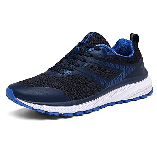 DUORO Mens Walking Shoes Lightweight Breathable Athletic Running Shoes Comfortable Sneakers Trail Running Shoes for Men