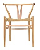 2xhome Bone Daning Chair, Natural