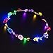 Produktbild Jiobapiongxin LED Leucht Kranz Blume Krone Haarband Blume Haarschmuck Festival
