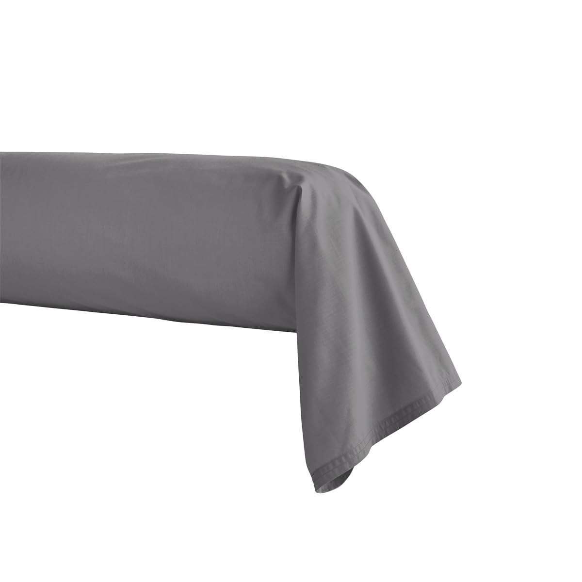 ESSIX Cotton Percale Bolster Cover Basalt 43 x 230 cm