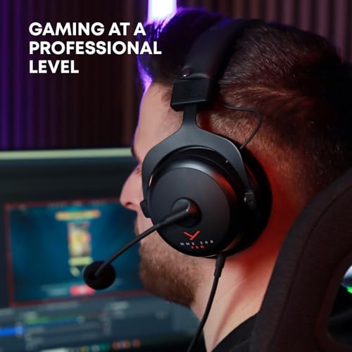 Image of beyerdynamic MMX 300 PRO Gaming Headset with Stellar.45 Driver and Condenser Microphone - Wired Gaming Headset | STELLAR.45 Driver, Condenser Mic, Multi-platform, Handmade in Germany, High-res Audio, Comfort Design, Studio-level Sound
