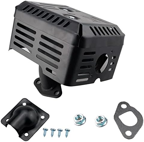 Ruma Exhaust Muffler Deflector Kit for Honda GX160 GX200 GX120 GX140 Engine Harbor Freight 212 173 R210 and More 163cc 196cc 208cc 212cc 224cc engine