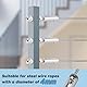 STFALI 4 Stück Seilspanner, Seilspanngarnitur,Seilspanner Edelstahl, Drahtseil Spanner für Drahtseil 4 mm, Drahtseilklemme 4mm Spannterminal zur Befestigung Abspannung von Drahtseilen