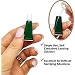 PetTest Safety Lancets for Diabetes Testing with Dogs & Cats, 21 Gauge, Diabetic Monitoring Blood Test Lancets, Easy Pricker for Testing for Blood Glucose in Diabetic Pets (100 Count)