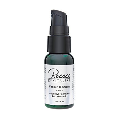 Vitamin C Serum with Ascorbic Acid and Ascorbyl Palmitate for Skin Minimizes Age Spots - 30ml 1oz