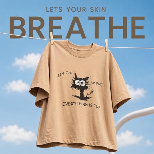 Image of The Mom Store Mom T-Shirt | Cotton | Pre and Post Pregnancy | Quirky Statements | Comfortable | Oversized
