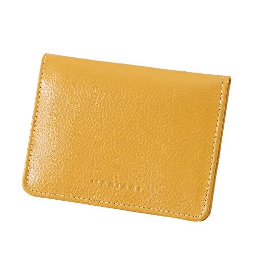 Carteira de Couro Legítimo Feminina Cartões Rg Cnh Mariart 649F (Gold)