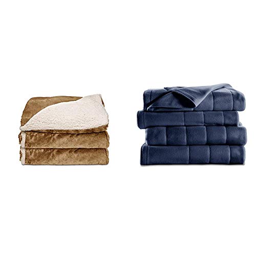 8. Royal Mink Sherpa Heated Throw – Cozy Cuddles Awaiting