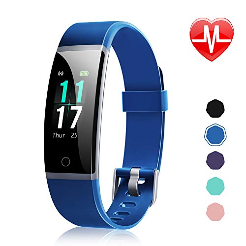 Letsfit Fitness Tracker, Activity Tracker Watch with Heart Rate Monitor, IP68 Standard Smart