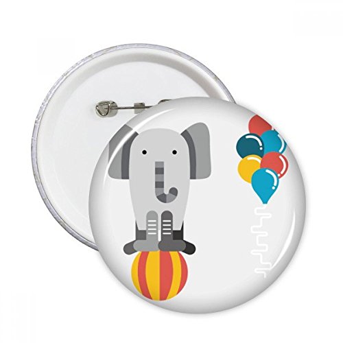 Badge bouton rond badge pins vêtements motif éléphant drôle L