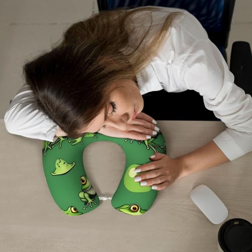 Almohada cervical de espuma viscoelástica negra miniatura 7