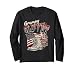 Military Grumpy Old Vet Funny Veteran American Flag Design Long Sleeve T-Shirt