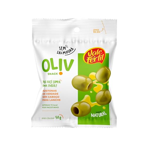 Snack de Azeitona Verde Natural