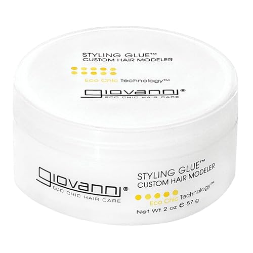 GIOVANNI ECO CHIC Styling Glue Custom Hair Modeler - Styling Glue, Hair Products for Men & Women,...