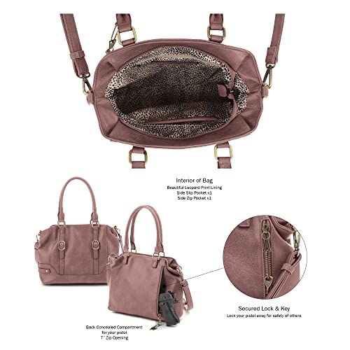 JESSIE & JAMES Elena Satchel con Cerradura para Mujer miniatura 3