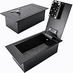 Barska 0.22 Cu. Ft. Hidden Floor Safe with Key Lock – Solid Steel Construction, Concealed Design, Dual Locking Bolts – Secure Storage for Home, Business, Jewelry, Cash & Valuables
