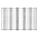 Uniflasy Grill Cooking Grate for Nexgrill 4-5 Burner Grills 720-0830H 720-0783E 720-0697 720-0773 720-0888 720-0783C Grill Parts Master Forge 1010037, 17 1/4 Inch