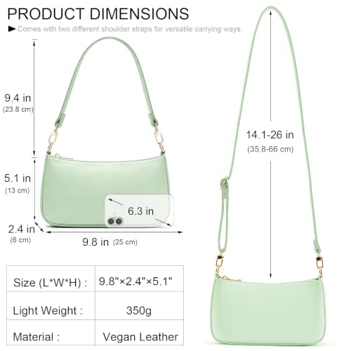 Image of Shoulder Bag for Women Retro Hobo Handbags Cross Body Purses