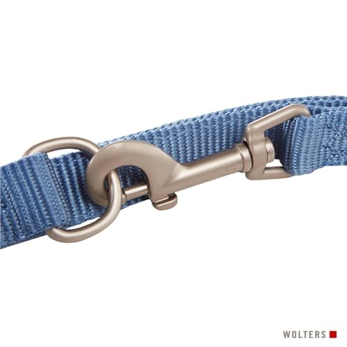 Wolters Führleine Professional, Farbe:Riverside Blue, Größe:L 300 cm x 20 mm (extra lang)