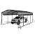 Metal Carports 12x20 FT with Enhanced Base, Outdoor Garage Car Port Galvanized Canopy Car Shelter Steel Carports, Prefab Metal Carport Kits for Car, Boat, Truck and Tractors