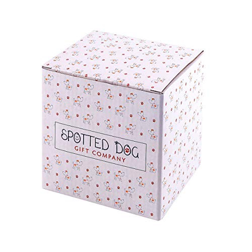 SPOTTED DOG GIFT COMPANY Tasse Hund große Kaffeetasse Teetasse Kaffeebecher mit Hundemotiv Geschenk für Hundebesitzer Hundeliebhaber Frauen Männer - 4