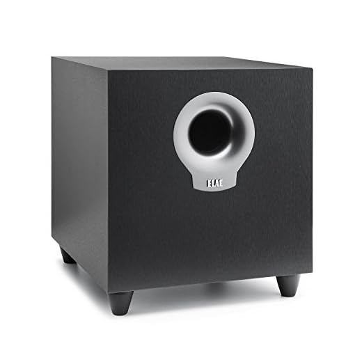 Elac Debut S10 – Subwoofer Amplificado de 200 W Negro