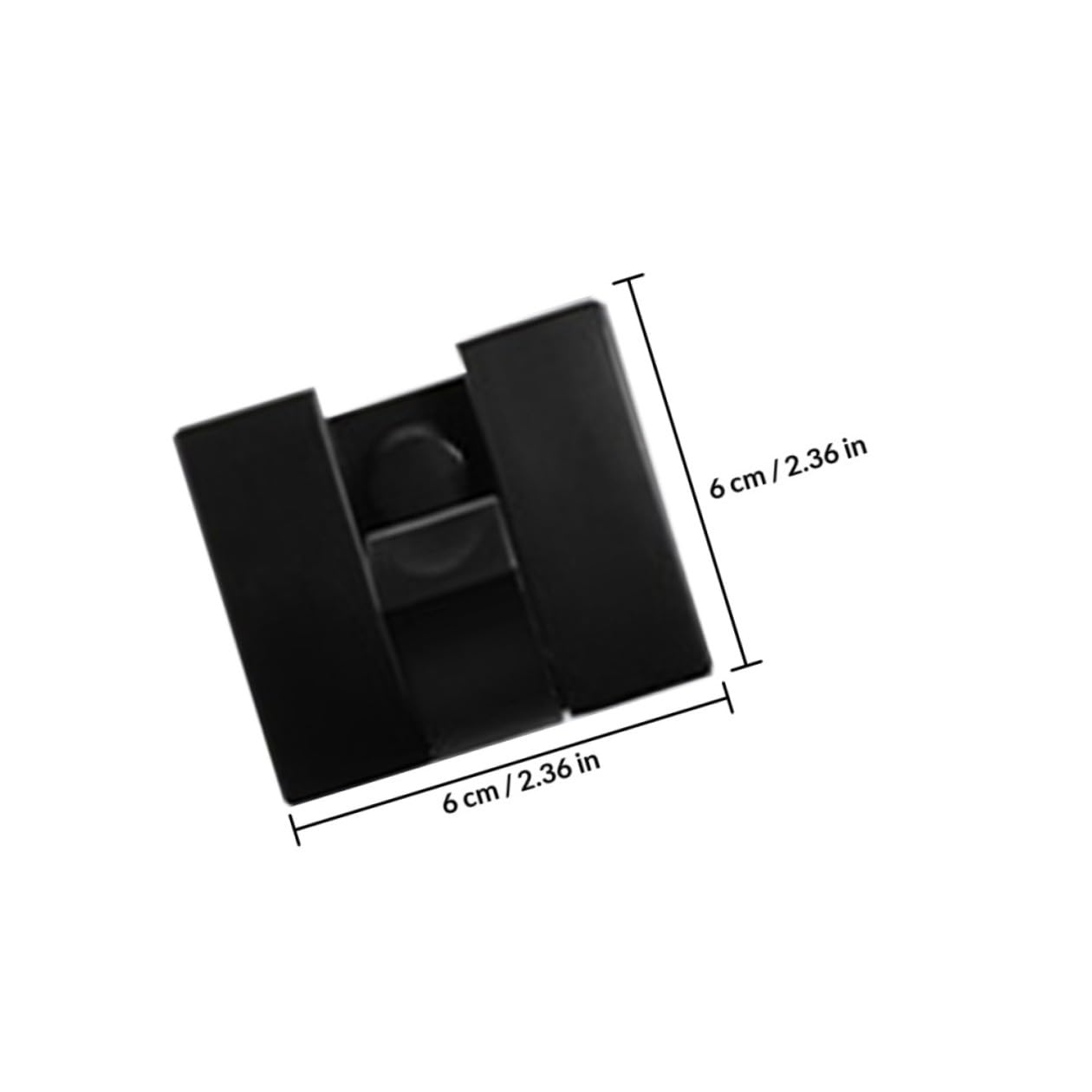 BETOOKY Ganchos de Pared Plegables de Aluminio Espacial Negro, 4 Unidades, Multiusos para Baño y Dormitorio, Colgadores Adhesivos Resistentes para Toallas, Ropa y Llaves