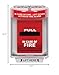 Safety Technology International, Inc. STI-13010FR Universal Stopper®, Flush Mount and Fire label, Indoor/Outdoor Protective Polycarbonate Cover for Pull Stations or Call Points, Red