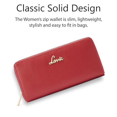 Image of Lavie Women's Sacy Large Zip Around Wallet | Ladies Purse Handbag | Large