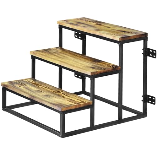 3-Step Garage Steps, Prefab Stairs for Permanent Installation, Not The Portable/Light Weight Alternatives, Hot Tub Stairs, Prefab Outdoor Wood Stairs for Home, Porch Steps