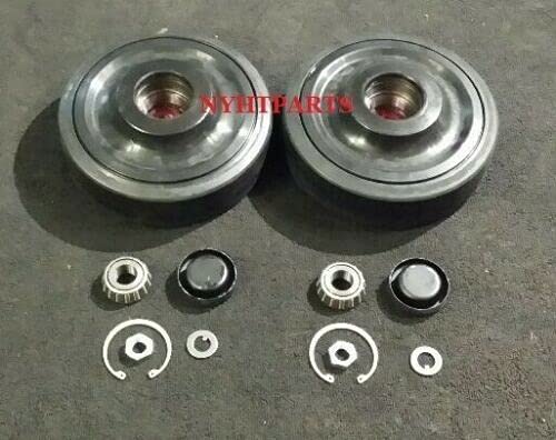 Rubber Tracks of America 2238398 223-8398 Rear Bogie Wheel Kit 10 inch X2 for CAT 247 257 247B 257B RW2