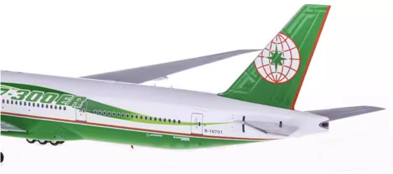 #専用 EVA AIR 777-300ER NCA 747-8F JC Wings EVA AIR B777-300ER (NEW LIVERY) B-16740 JC4EVA074 1:400