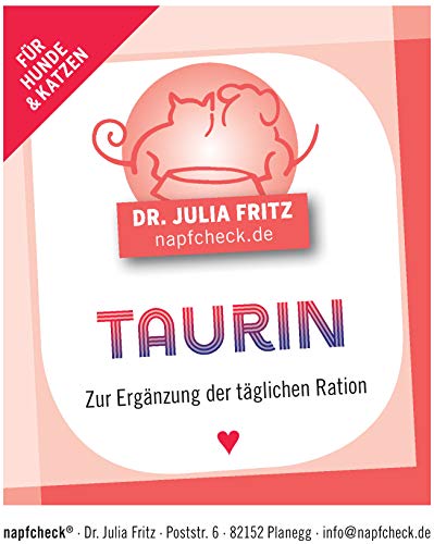 napfcheck Taurin - für Hunde und Katzen - 250 g