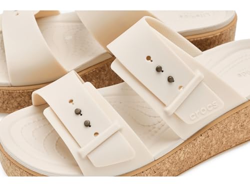 Image of Crocs Women's Brooklyn Cork Buckle Sandals