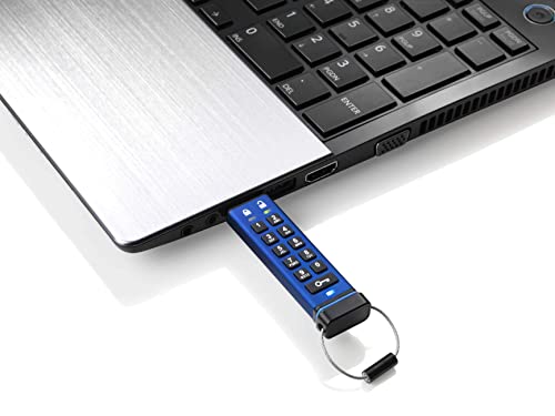 Istorage Datashur Pro 4 Gb | Encrypted Usb Memory Stick | Fips 140-2 Level 3 Certified | Password Protected | Dust/Water Resistant #TOP3