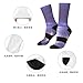 XZDWPY Lightning Storm Unisex Mid-Calf Socks 2 Black-2 Polyester Skin-Friendly Moisture-Wicking Fashionable Crew Socks