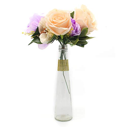 Kposiya Napkin Rings, Pack Of 120 Rhinestone Napkin Rings Diamond Adornment For Place Settings, Wedding Receptions, Dinner Or Holiday Parties, Family Gatherings (120, Gold) #TOP6