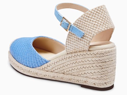 Image of Coutgo Women's Platform Wedge Espadrilles Sandals