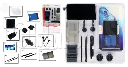 20 in 1 Accessory Pack Set kit for Nintendo Dsi XL