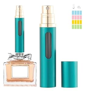 SixTmoon 8ml Parfümzerstäuberflasche, nachfüllbar, grün