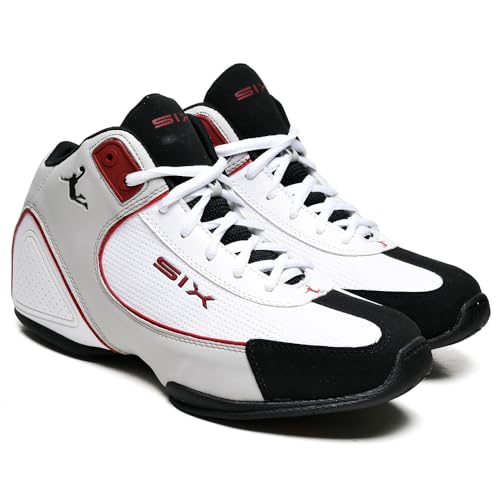 Tênis Masculino Six Street Charge 42080 Branco/Laranja (Cinza-Vermelho, BR, Adulto, Numérico, 35)