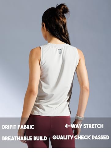 Image of Women's Tank Top | Sleeveless| Gym, Yoga, Running, Pilates | Dri-Fit, Breathable, Compression Poly Lycra Activewear